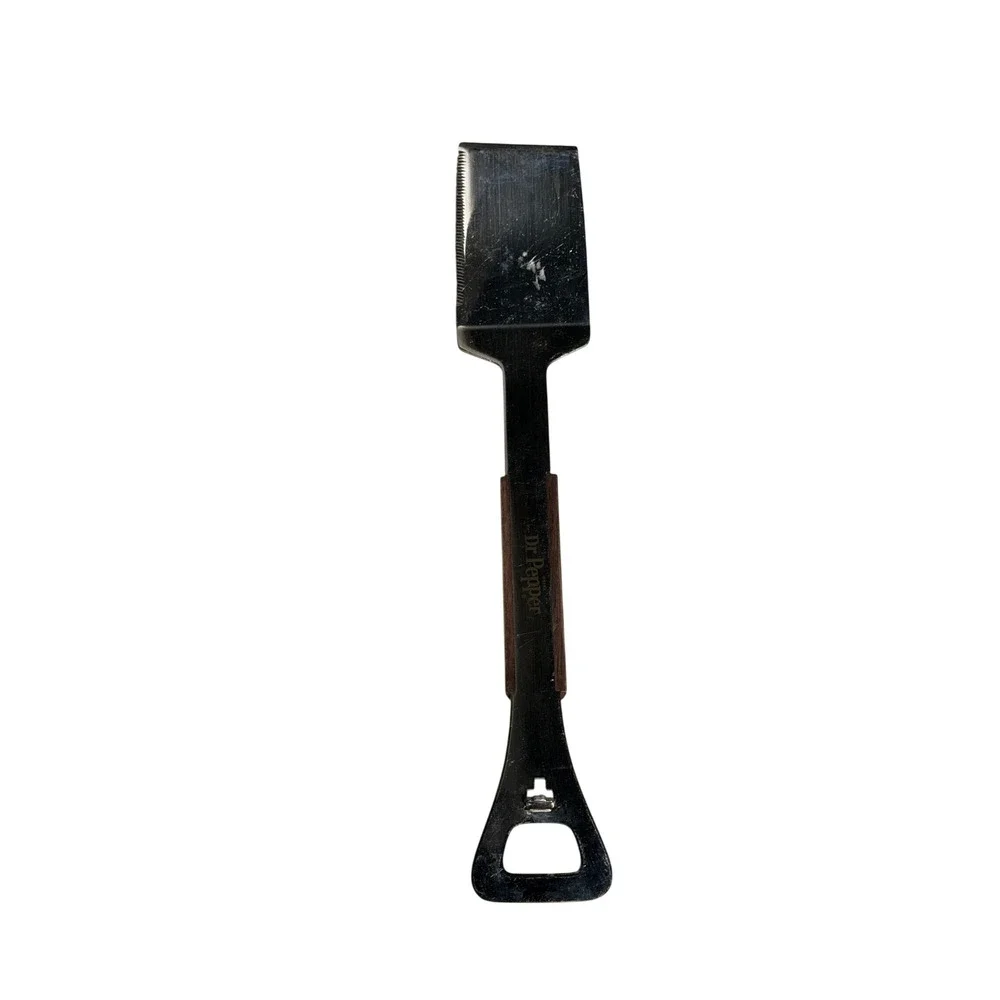1970s Dr Pepper Advertising BBQ Spatula Vernco Japan Serrated Bottle Opener